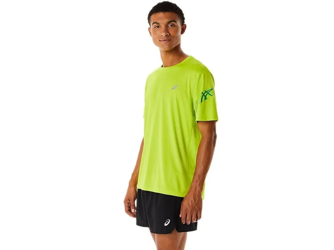 ASICS ICON MEN'S SS TOP GREEN