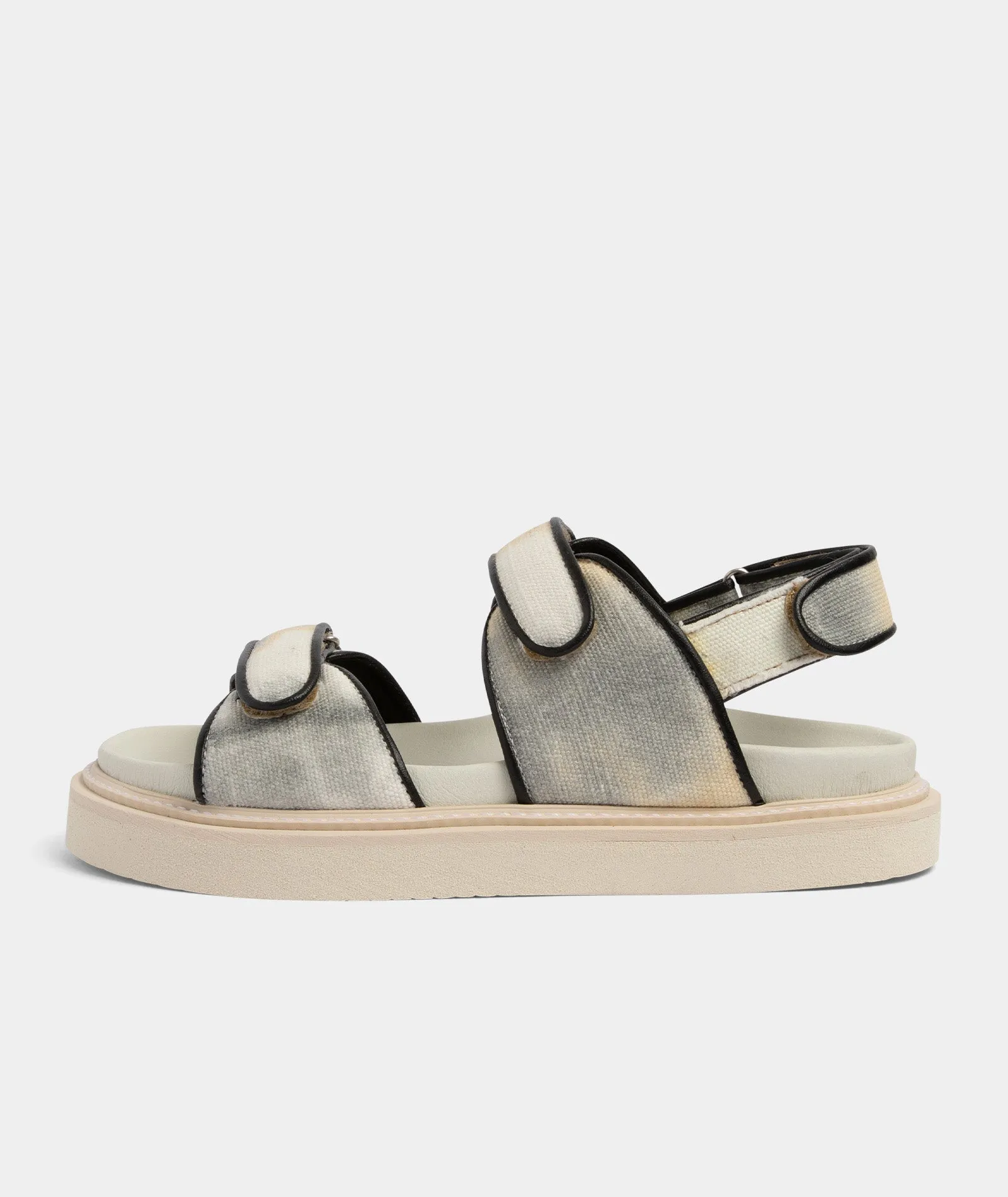 Bodi Sandal - Grey Tie Dye Canvas