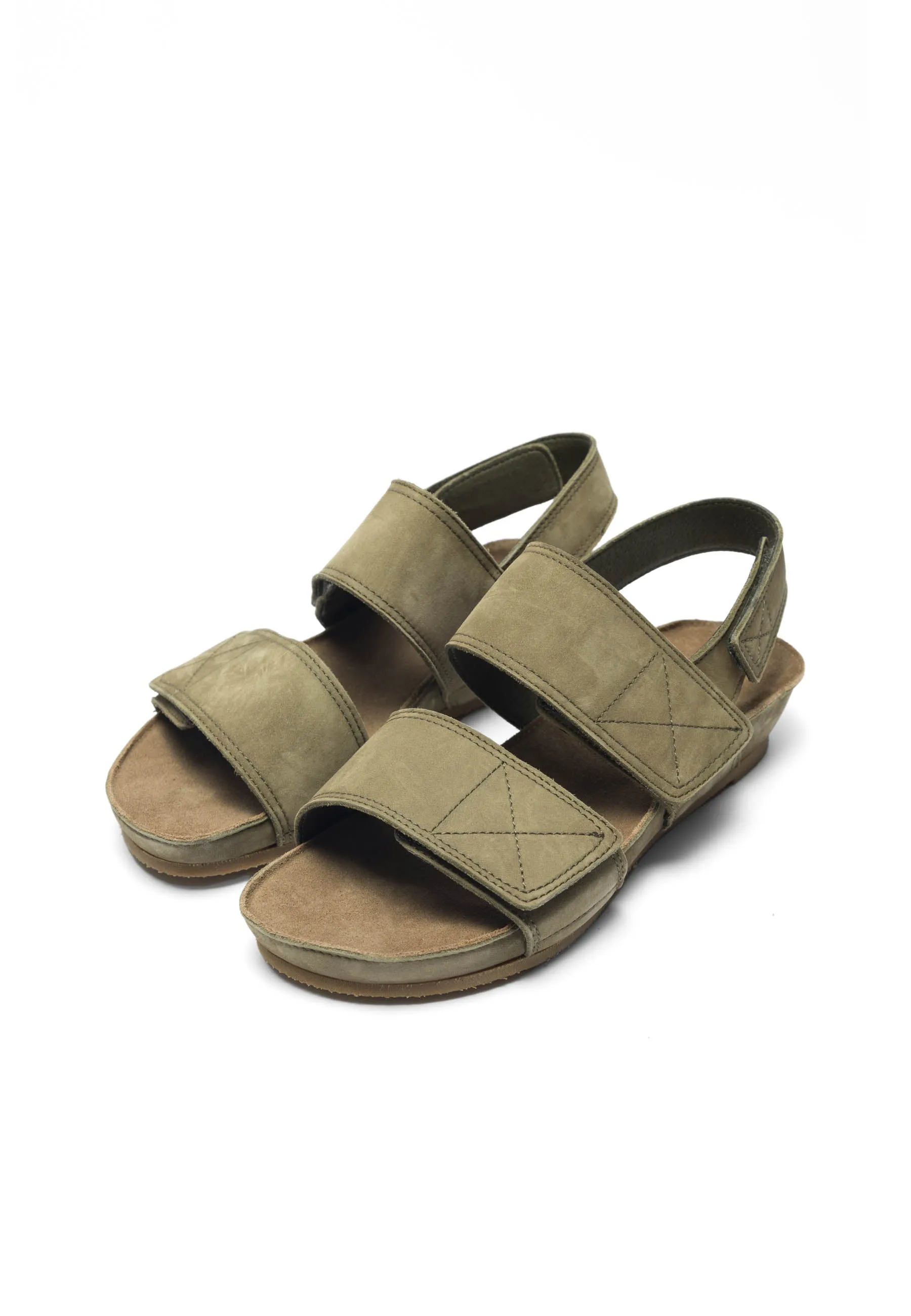 CASAVA Velcro Sandal Nubuck