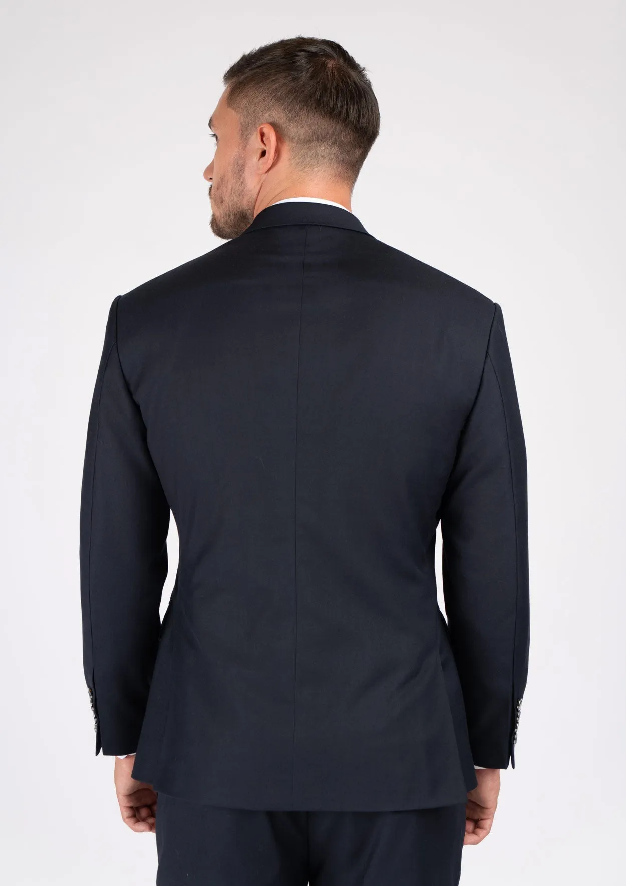 Dean Dark Navy Twill Tuxedo