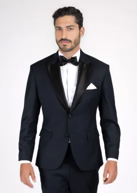 Dean Dark Navy Twill Tuxedo