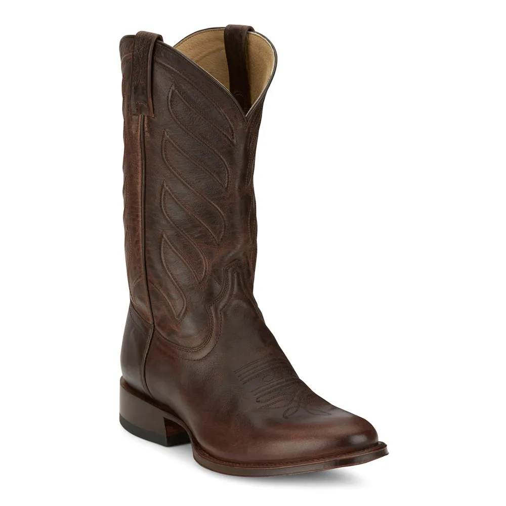 Derby Lenado Medium Round Toe Cowboy Boots