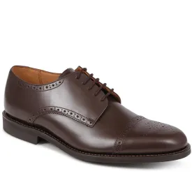 Mile End Goodyear Welted Polished Leather Brogues - MILEEND2 / 318 986