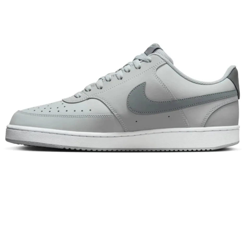 NIKE Court Vision Low Sneakers For Men (Grey , 10)