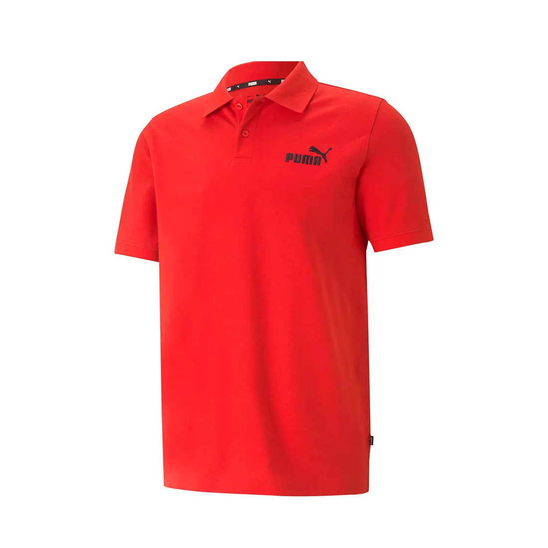 PUMA ESSENTIAL MEN'S PIQUE POLO RED