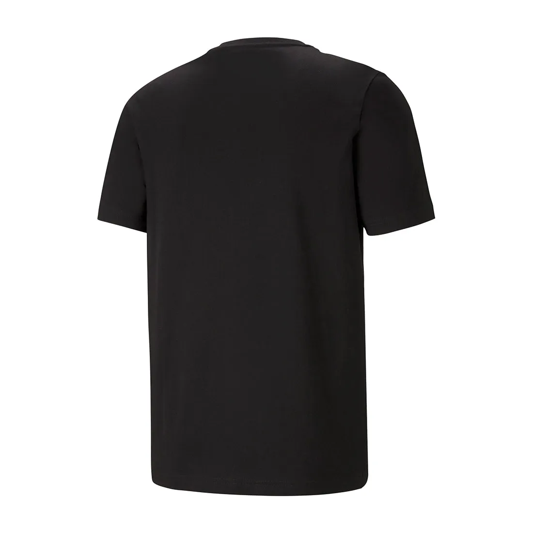 PUMA MEN ESSENTIALS LOGO TEE ROUND NECK BLACK