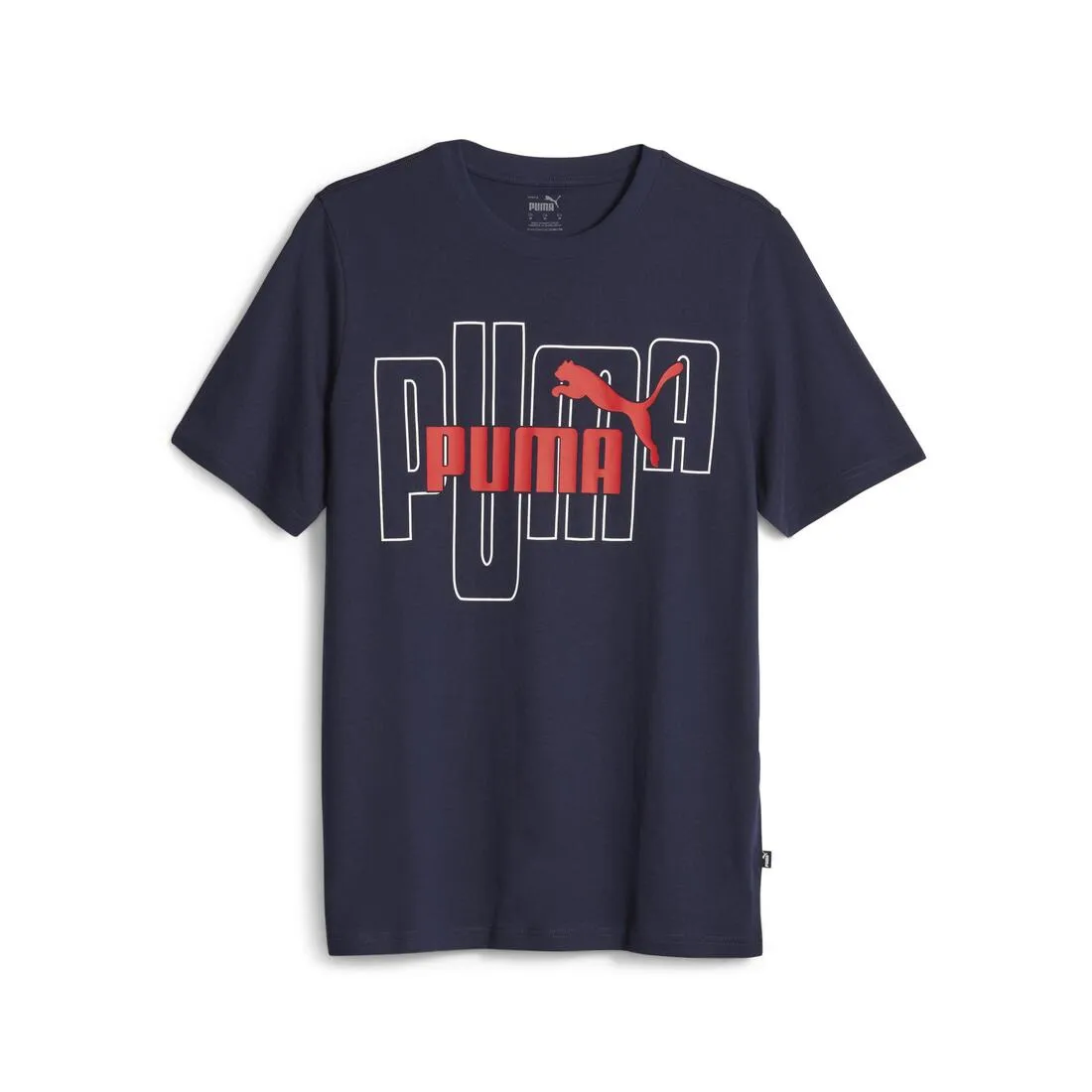 PUMA No.1 Logo Men's Tee Navy