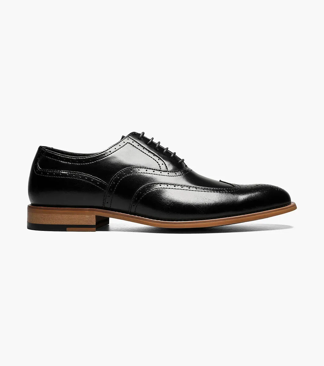 Stacy Adams DUNBAR  Wingtip Oxford Shoes Jumbo - Black